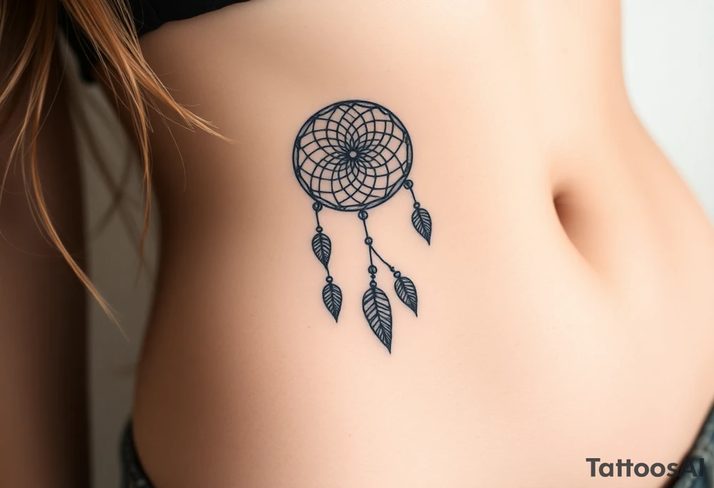 dreamcatcher tattoo idea