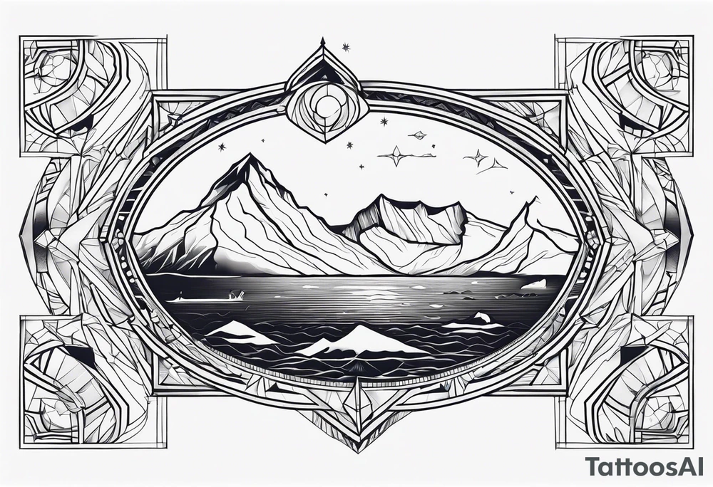 Antarctica tattoo idea