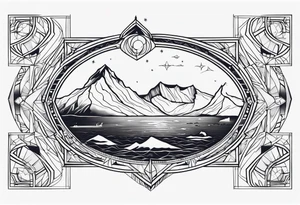 Antarctica tattoo idea