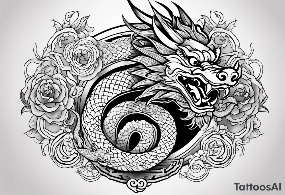 CHINESE DRAGON tattoo idea