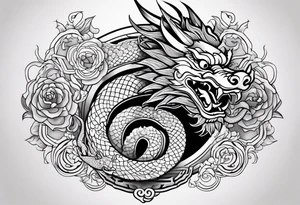 CHINESE DRAGON tattoo idea
