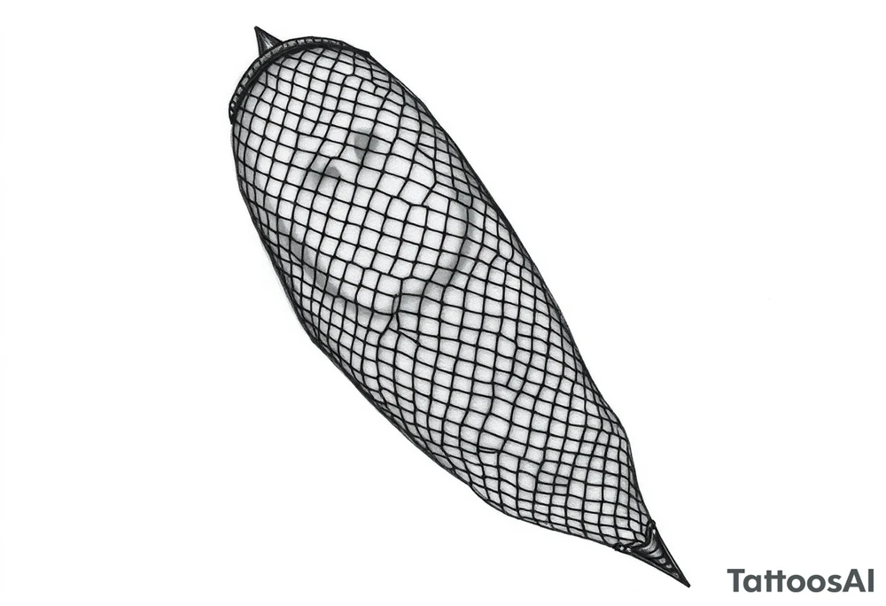 Fishnets pantyhose tattoo idea