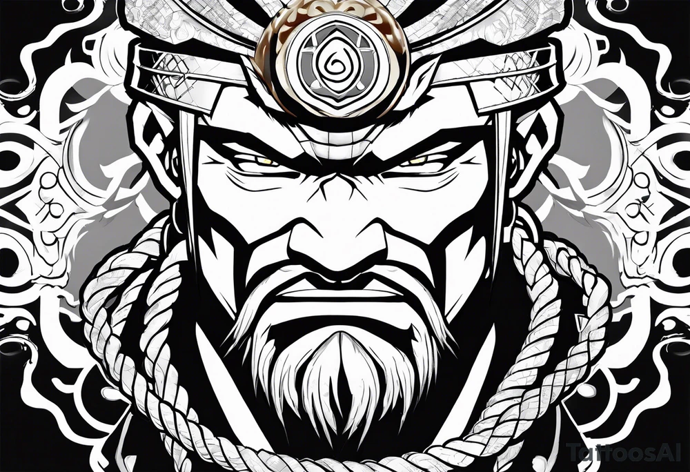 Sage mode jiraiya from the anime naruto tattoo idea