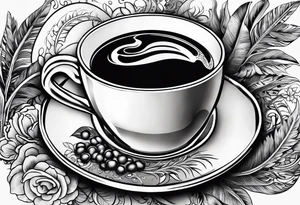 Gulfside coffee brew tattoo idea