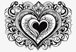Heal my broken heart tattoo idea