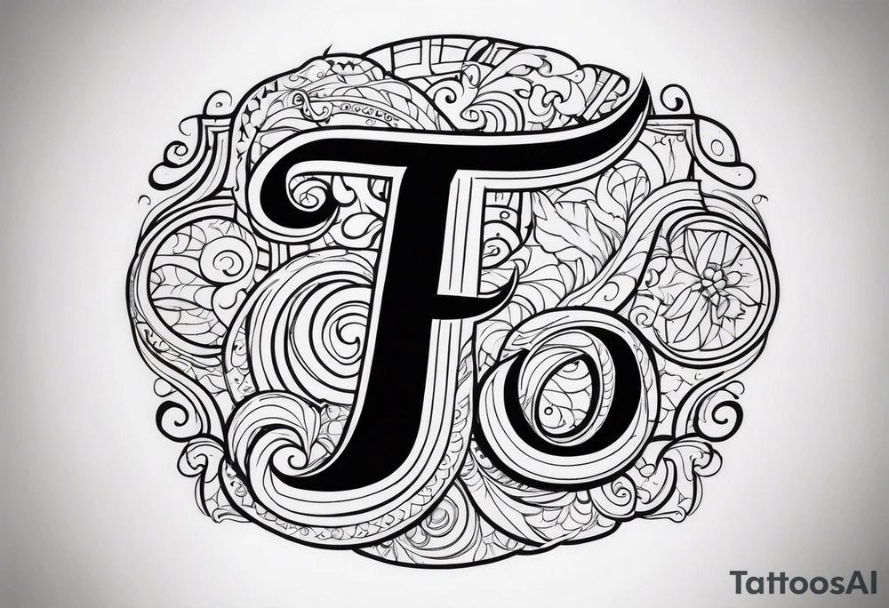 PI tattoo script tattoo idea