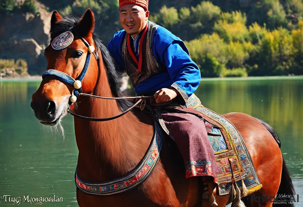 A tug (Mongolian: туг [tʰʊɡ], Turkish: tuğ, Ottoman Turkish: طوغ ṭuġ or توغ tuġ, Old Turkic: 𐱃𐰆𐰍, romanized: tuğ) or sulde (Mongolian: сүлд, Tibetan: བ་དན) is a pole with circularly arranged horse or yak tail hairs of varying colors arranged at the top. It was historically flown by Turkic tribes such as Tuğluğ Confederation[2] and also during the period of the Mongol Empire, and later used in derived Turco-Mongol khanates tattoo idea