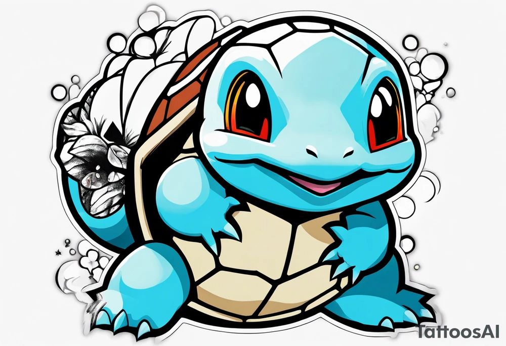 Squirtle tattoo idea