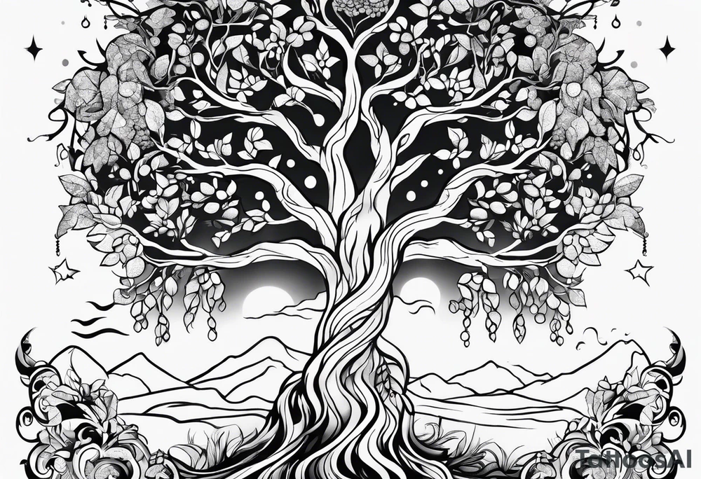 yggdrasil tattoo idea