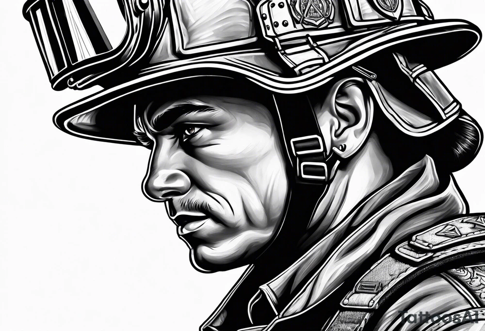 Firefighter tattoo idea