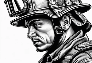 Firefighter tattoo idea