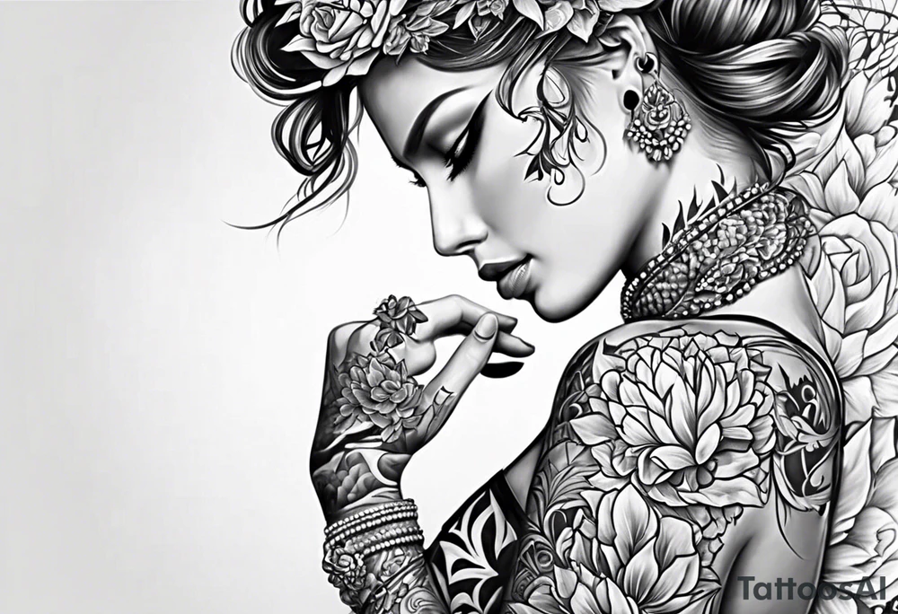 Broken tattoo idea