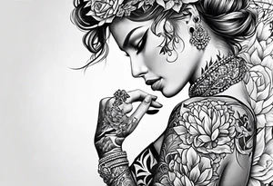 Broken tattoo idea