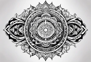 single chain tattoo idea