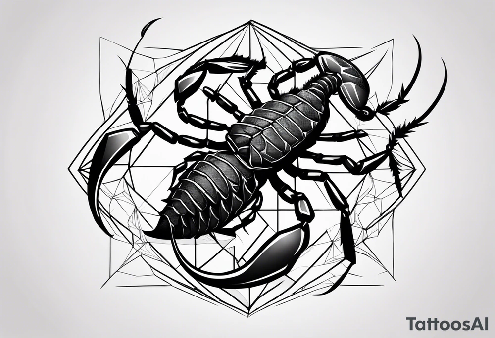scorpion tattoo idea