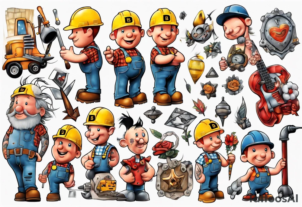 Bob The Builder tattoo idea