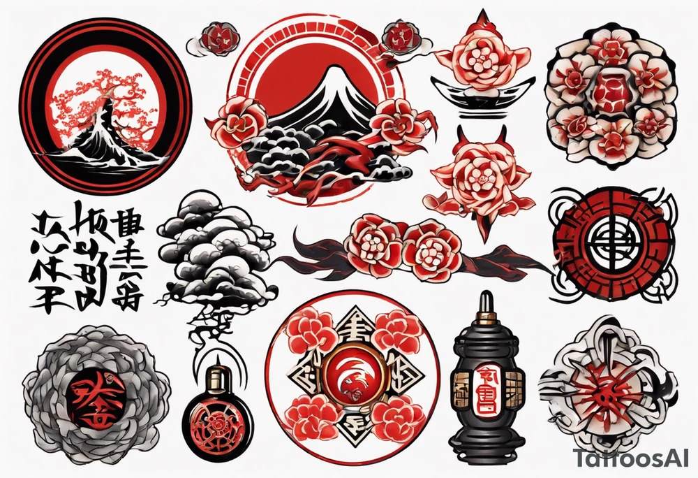 Japanese sign for energy tattoo idea