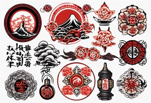 Japanese sign for energy tattoo idea