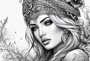 Femida tattoo idea