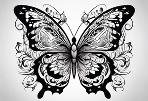 butterfly tattoo idea