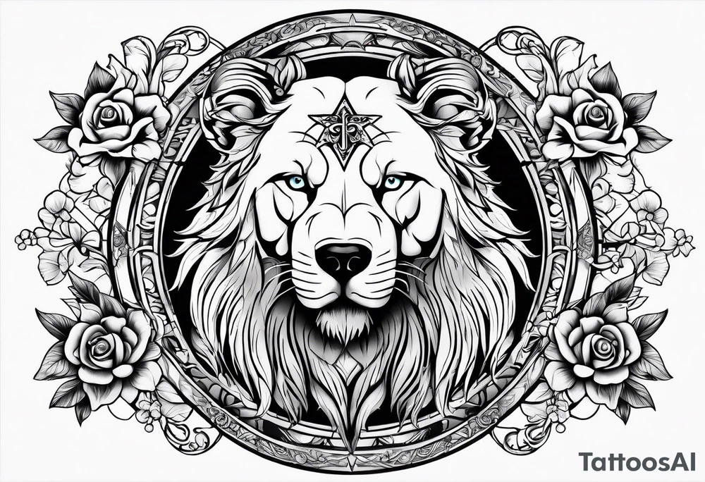 Pain discipline and catholic religion. love to animals. tattoo idea