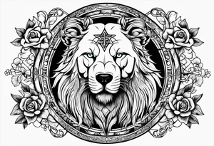 Pain discipline and catholic religion. love to animals. tattoo idea