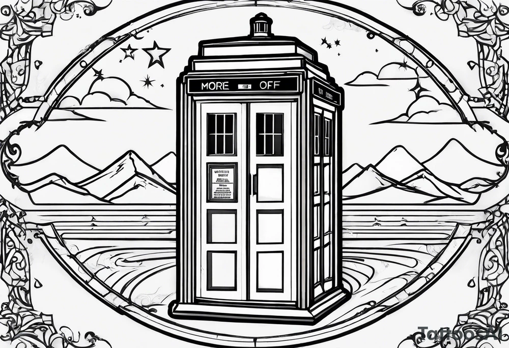 Tardis. tattoo idea