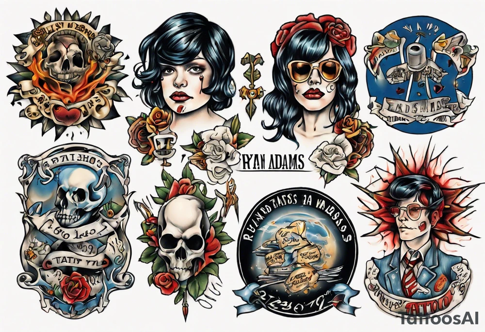 ryan adams tattoo tattoo idea