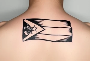 Puerto Rico flag coqui island tattoo idea