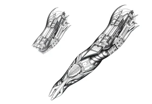 New York theme tattoo for women tattoo idea