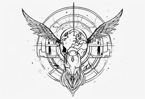 the fall of humans tattoo idea