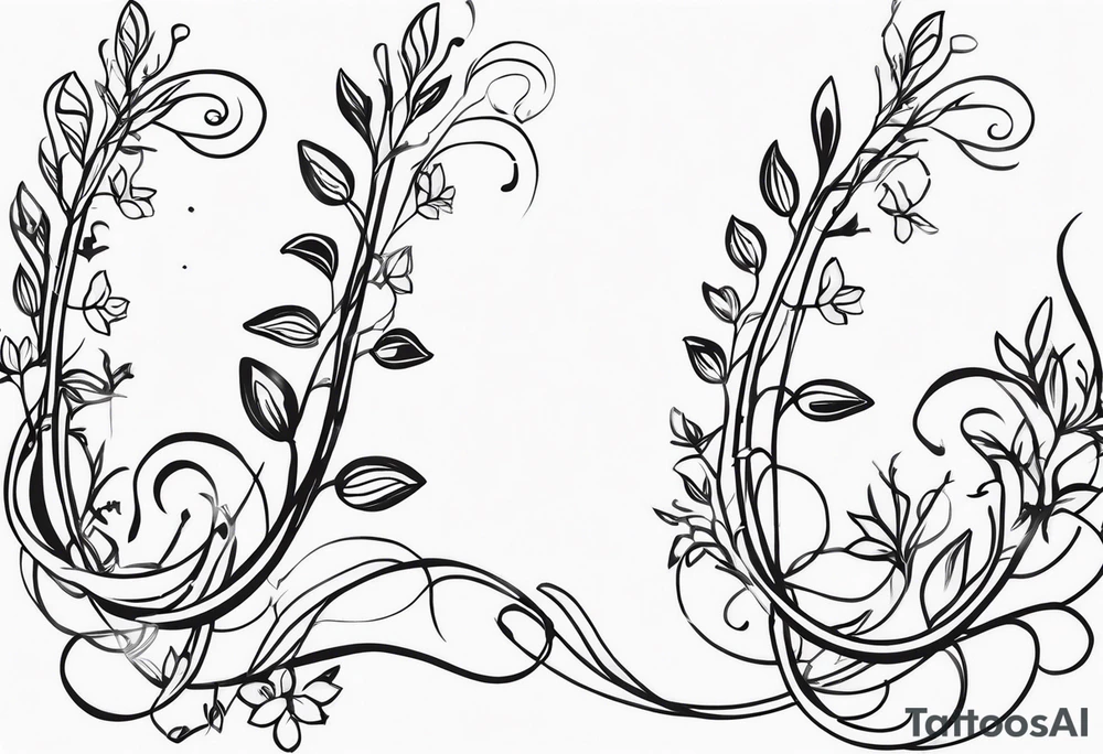The longest Vines of Flores tattoo idea