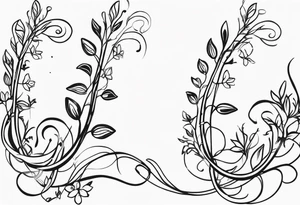 The longest Vines of Flores tattoo idea