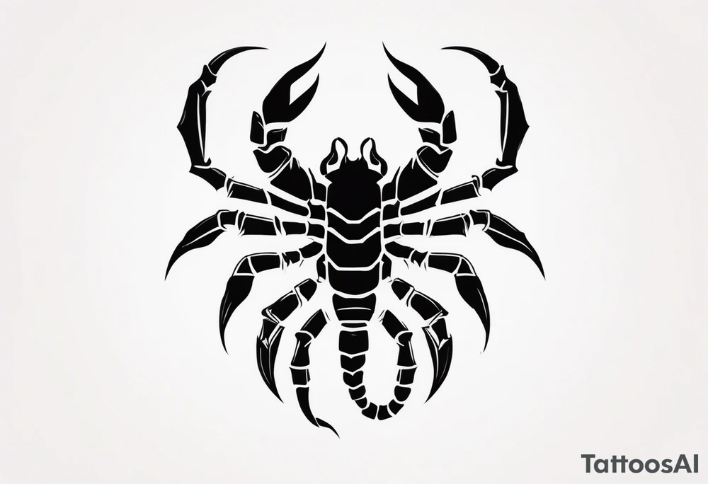 scorpio tattoo idea