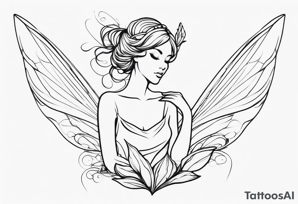 fairy tattoo idea