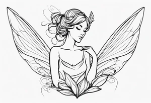 fairy tattoo idea