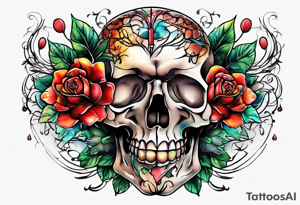 Five minute brain surgery tattoo idea