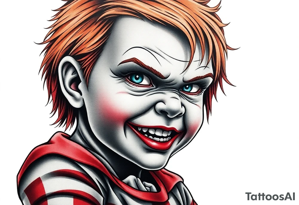 chucky tattoo idea