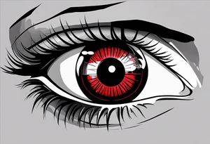 Sharingan eyes tattoo idea