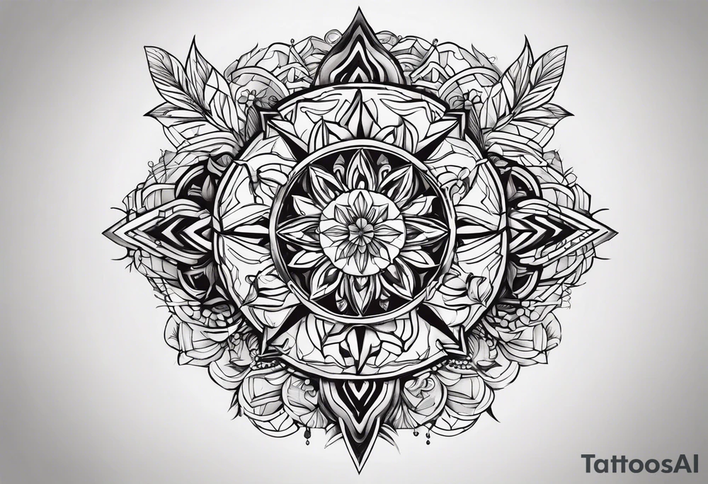 рукав tattoo idea