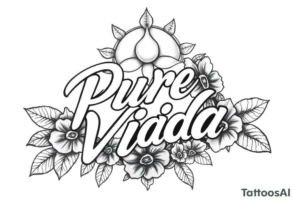 Pura Vida tattoo idea