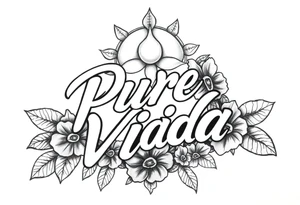 Pura Vida tattoo idea