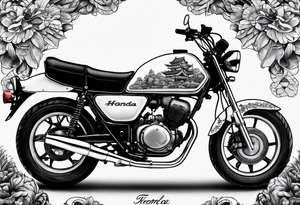 Honda atc70 tattoo idea