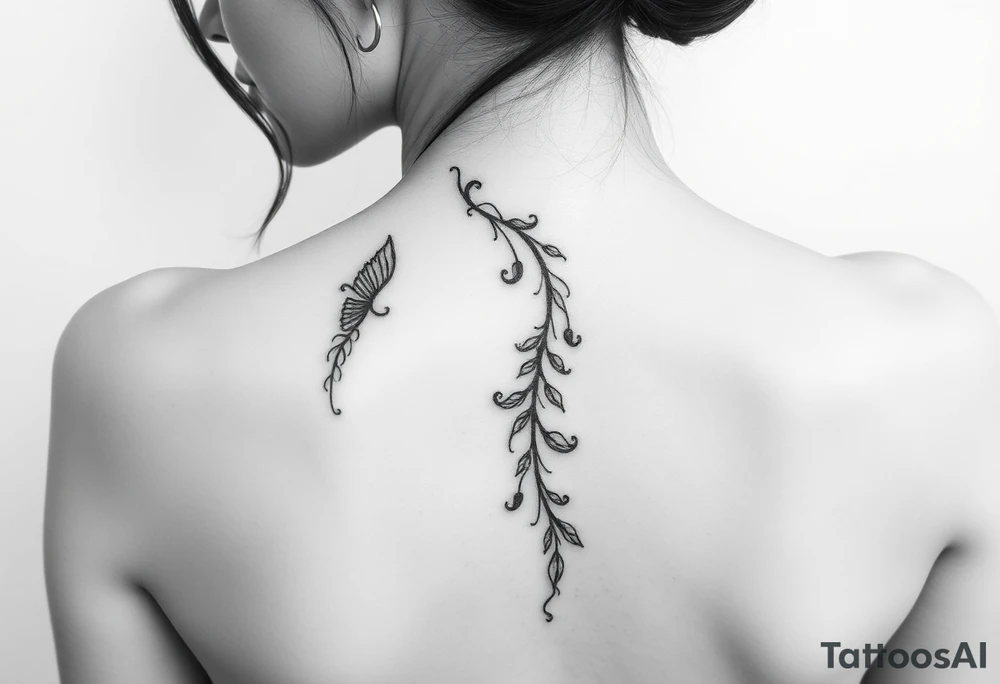 KARI going down side of face tattoo idea