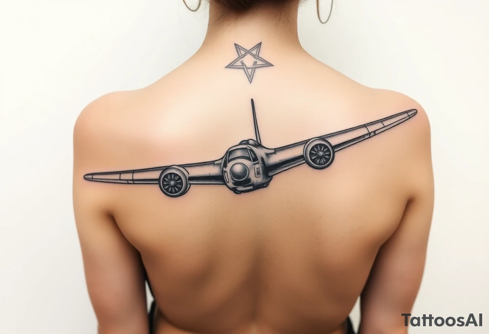 P-38 bomber tattoo idea