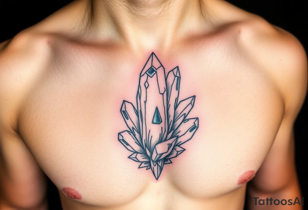 Crystal tattoo idea