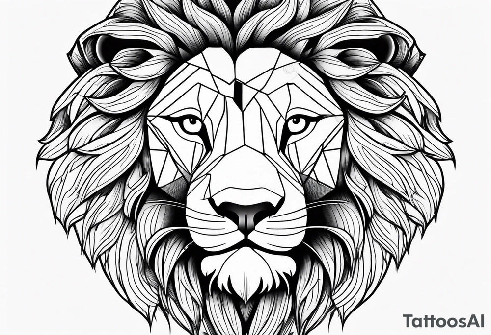 a circle with four dots on the border in a line transitioning into a harder line tattoo idea