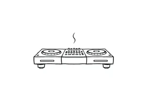 Dj decks, small tattoo idea