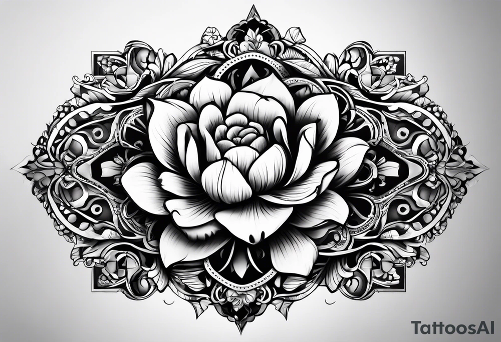 The name محمود and a date 04/12/2019 under it tattoo idea