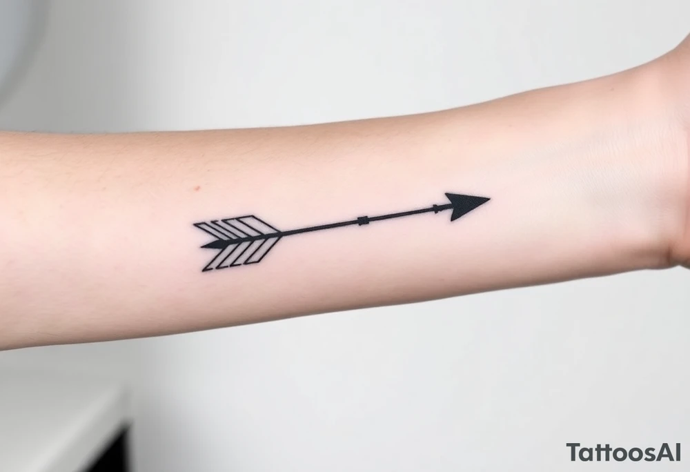 Arrow tattoo idea